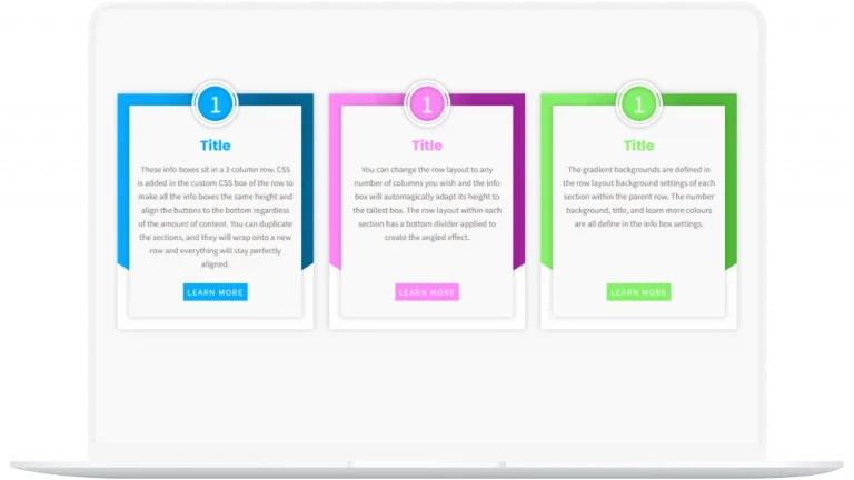 Flexed Info Boxes 4