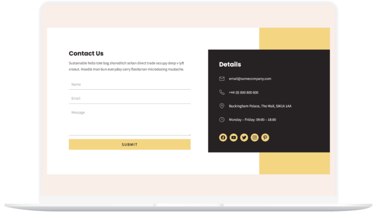 Contact Us Section 1