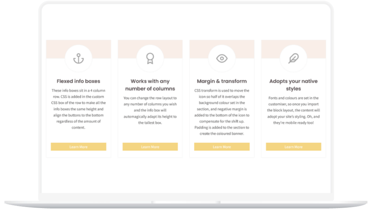 Flexed Info Boxes 2