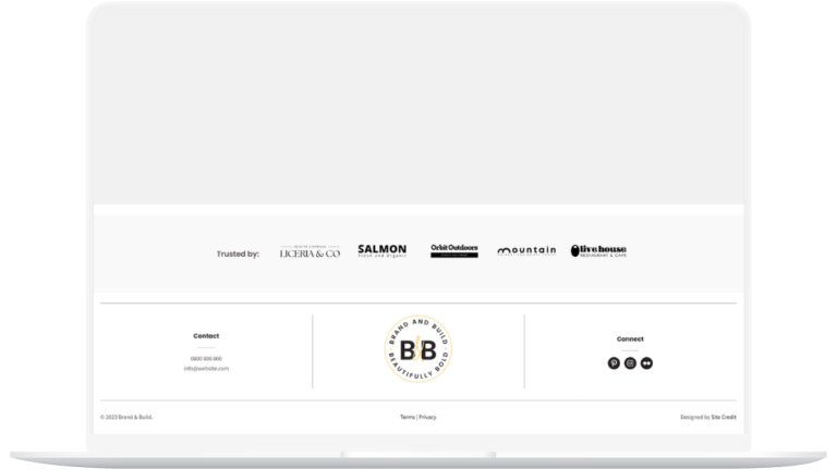 Footer Template 4