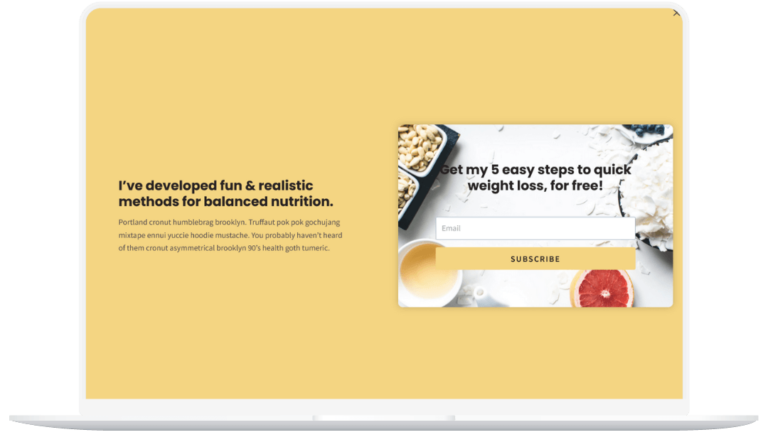 Fullscreen Modal 1