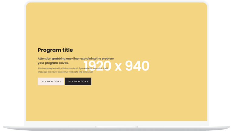 Conversion Optimised Sales Page 1