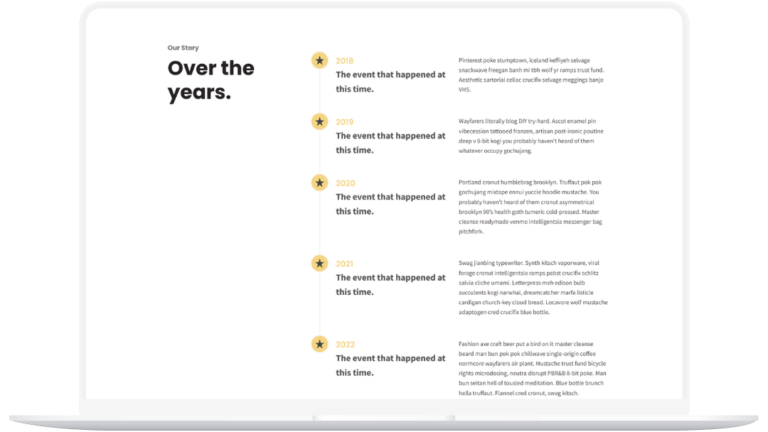 Info Box Timeline 2