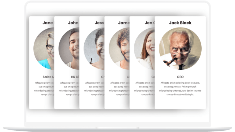 Overlapping Animated Cards 1