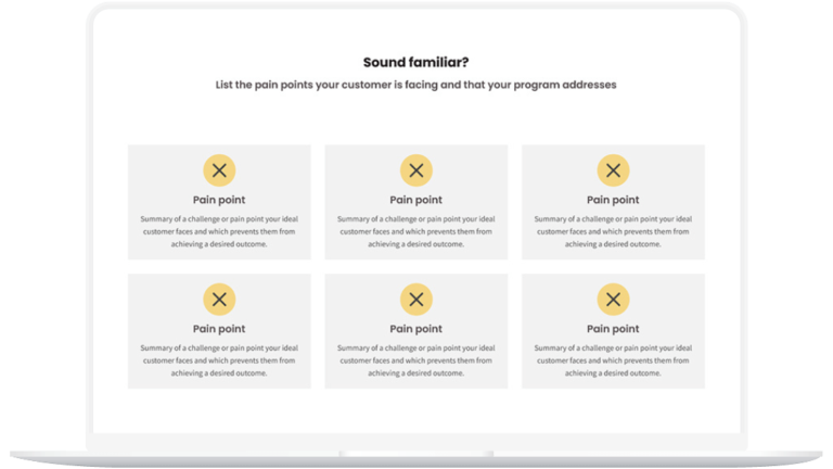 Sales Page Pain Points 1