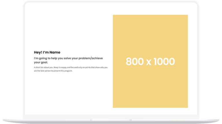 Sales Page Person Intro 1