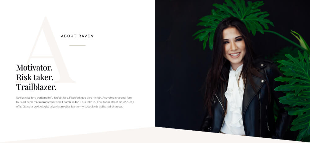 Raven child theme for Kadence