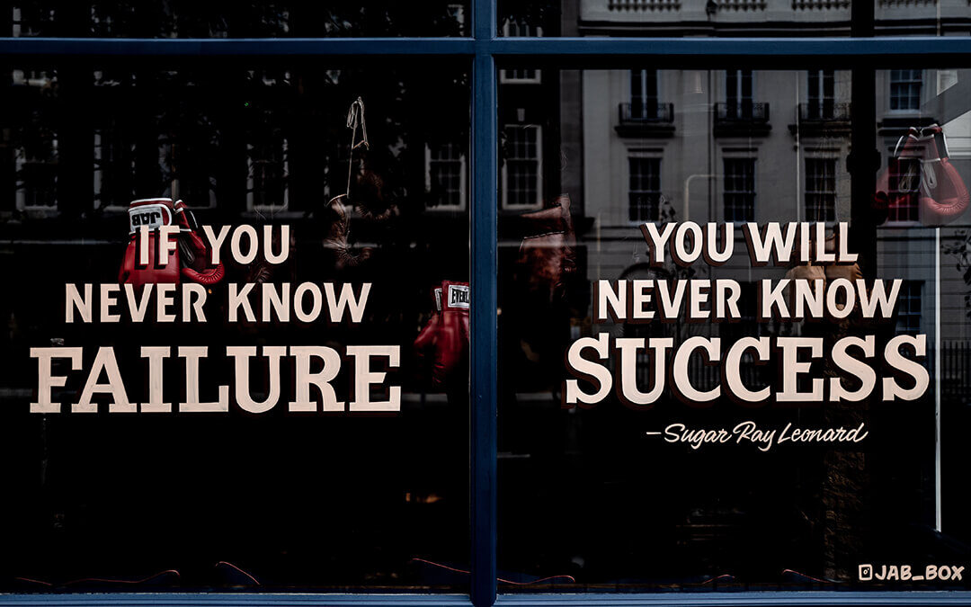 How you fail defines success